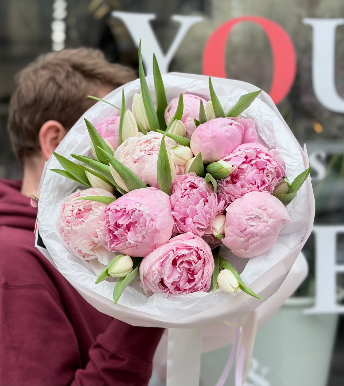 Peonies & Tulips