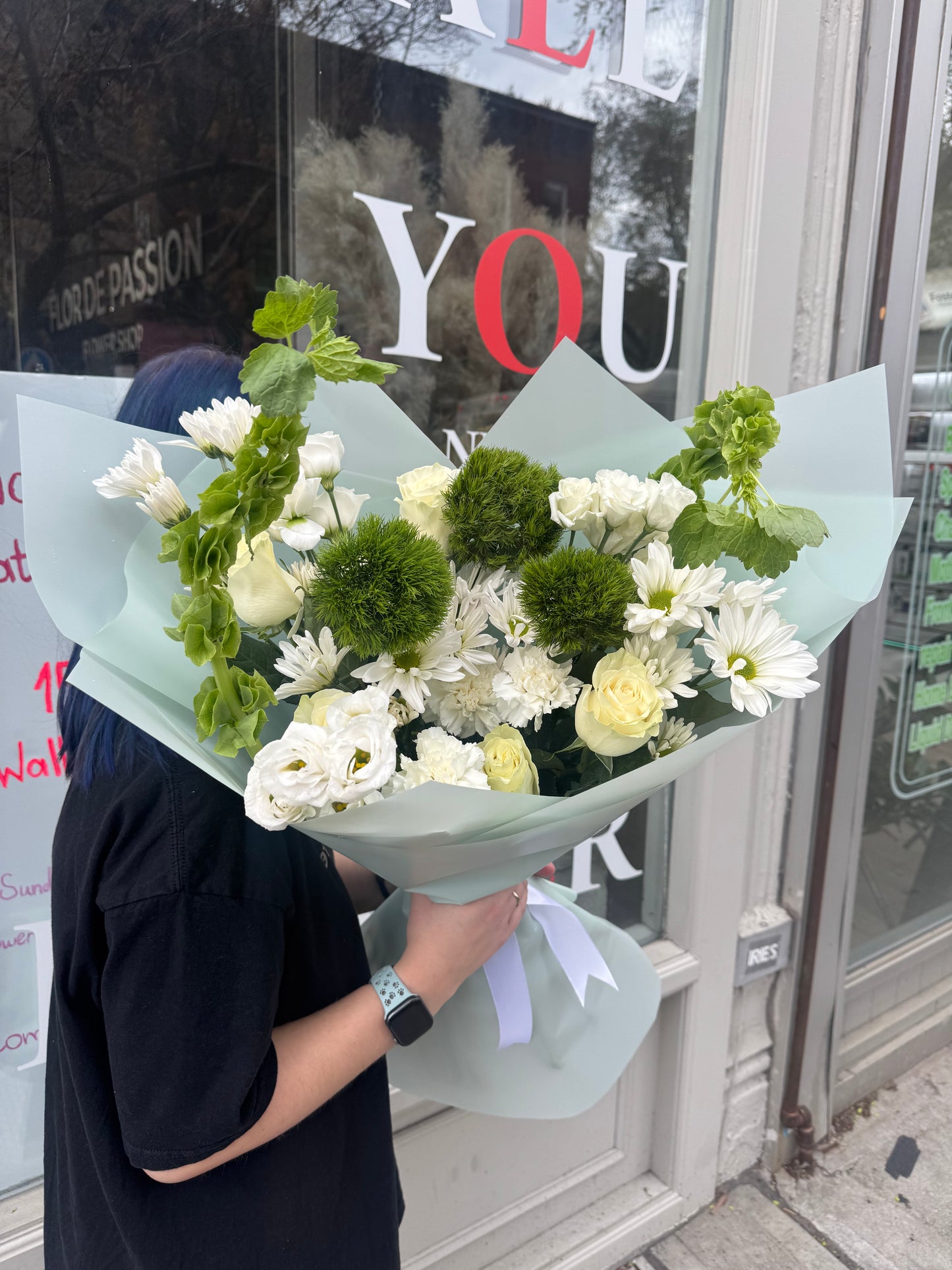 "Lime Freshness" Bouquet