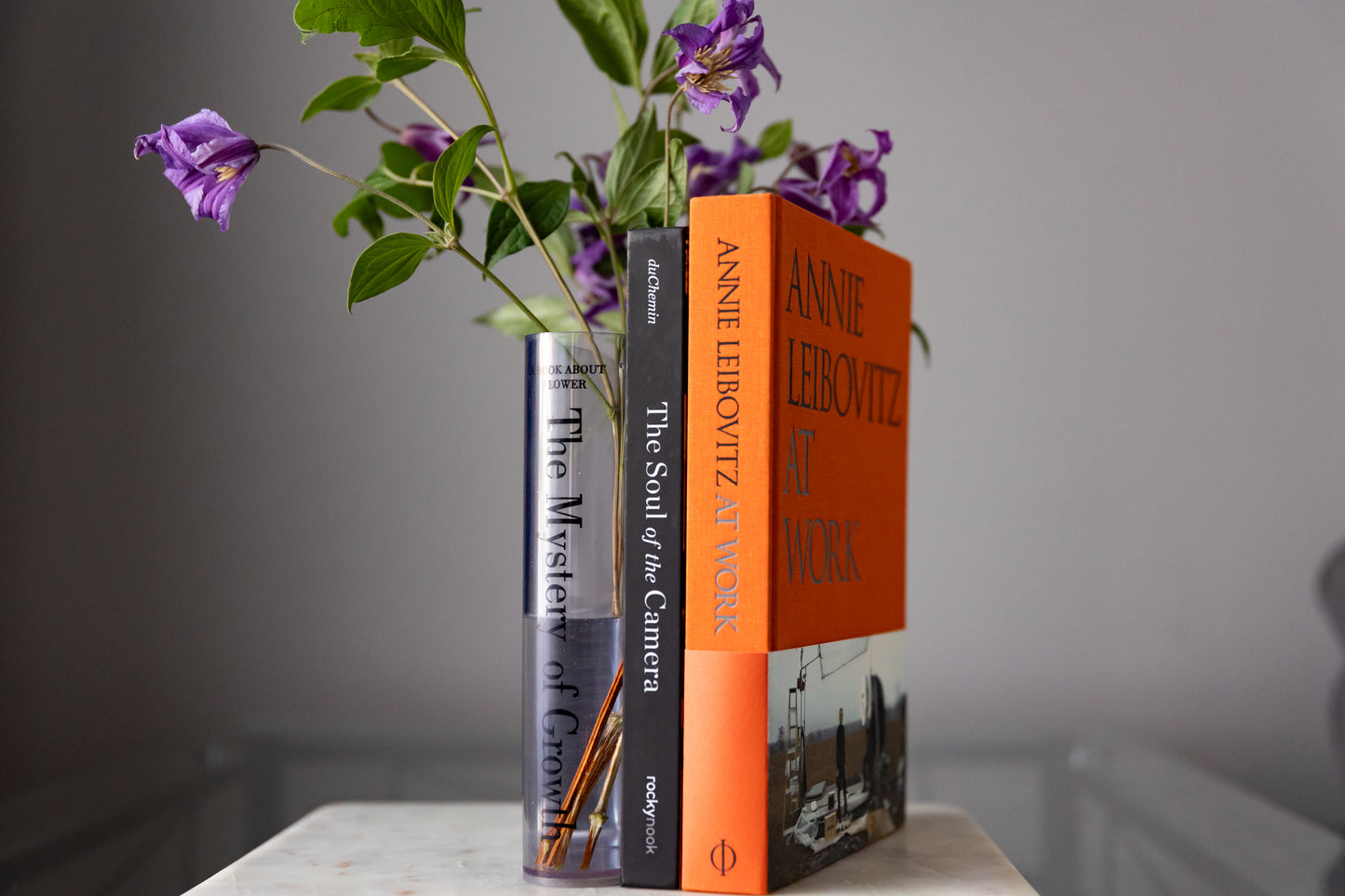Acrylic Book Vase
