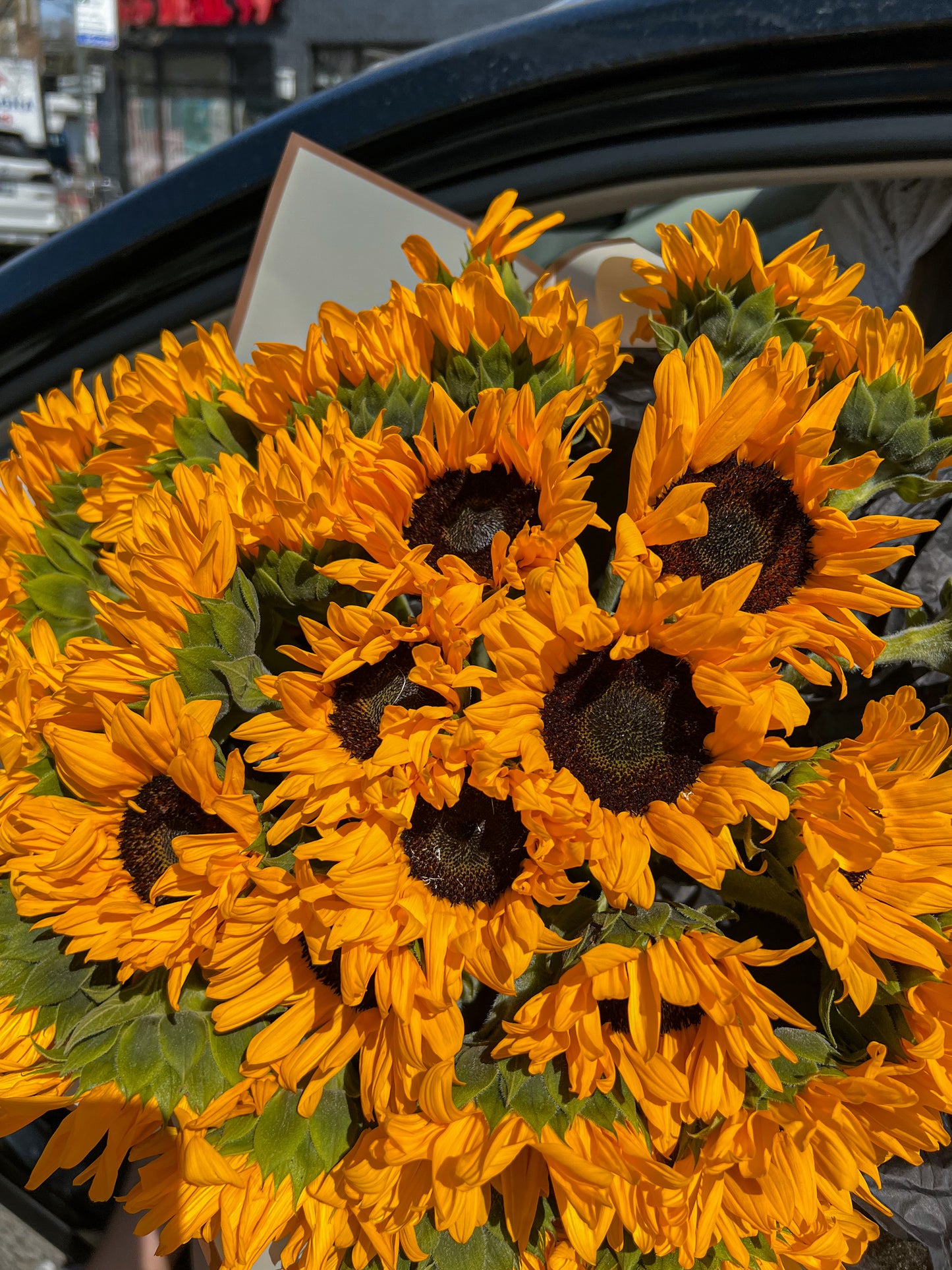 Mono Bouquet of Sunflowers