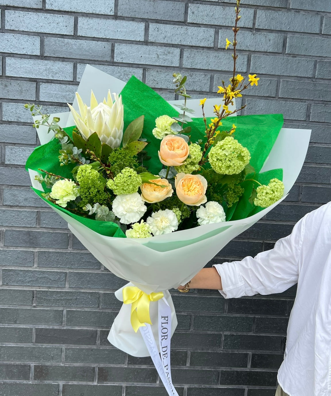 "Ripe Pear" Bouquet