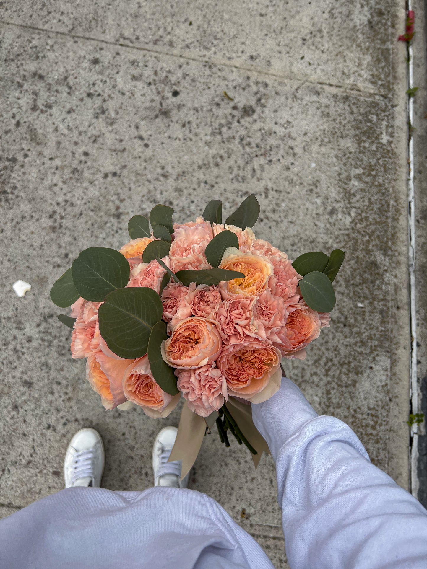 Wedding Bouquet "Peach"
