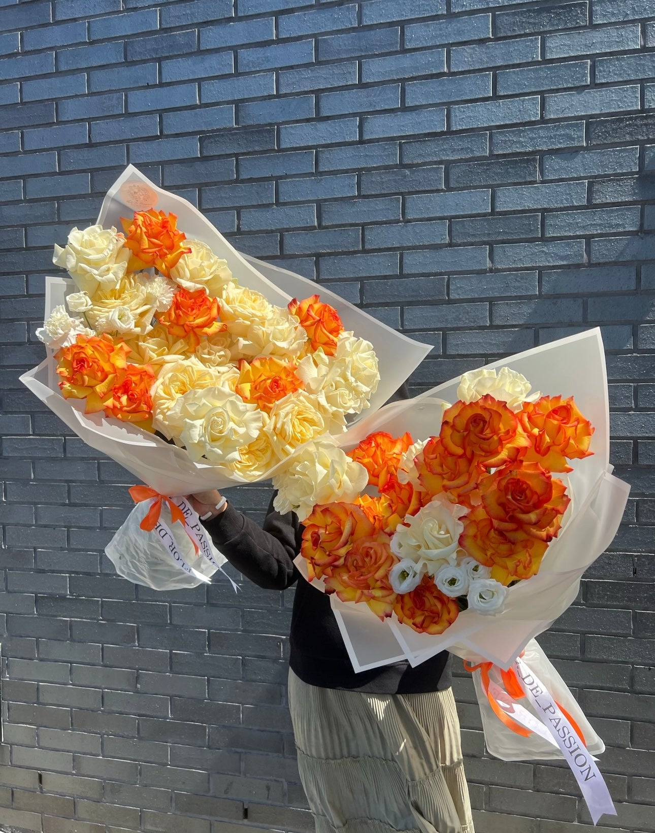 "Orange Garden" Bouquet
