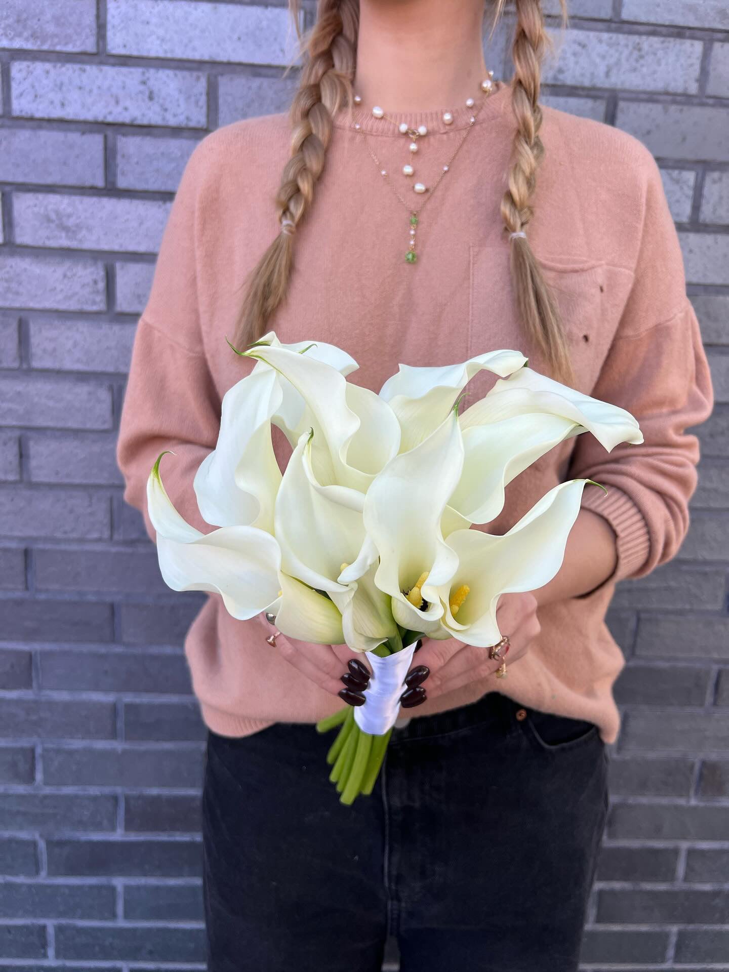 Wedding Bouquet of Calla