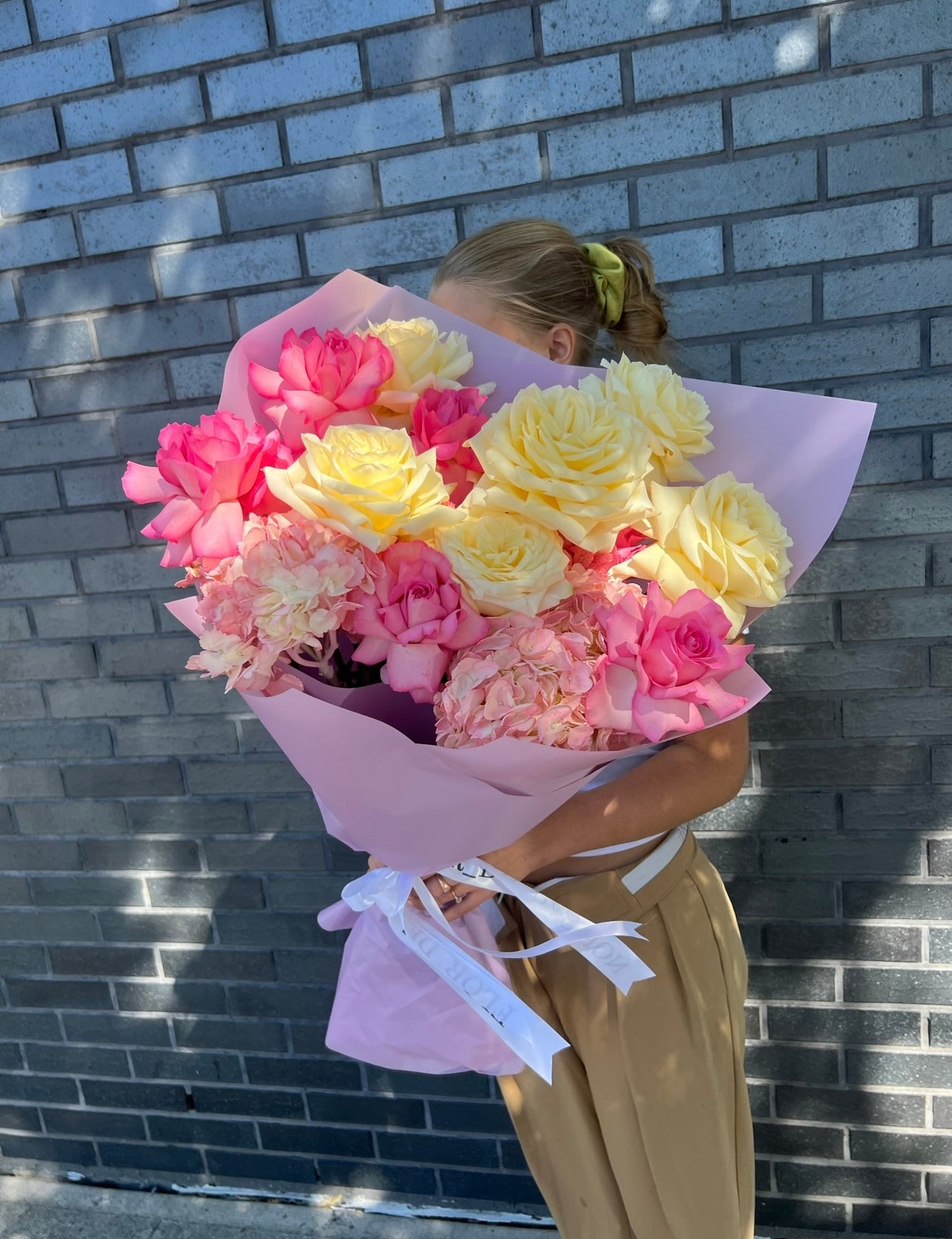 "Pink & Lemon" Bouquet