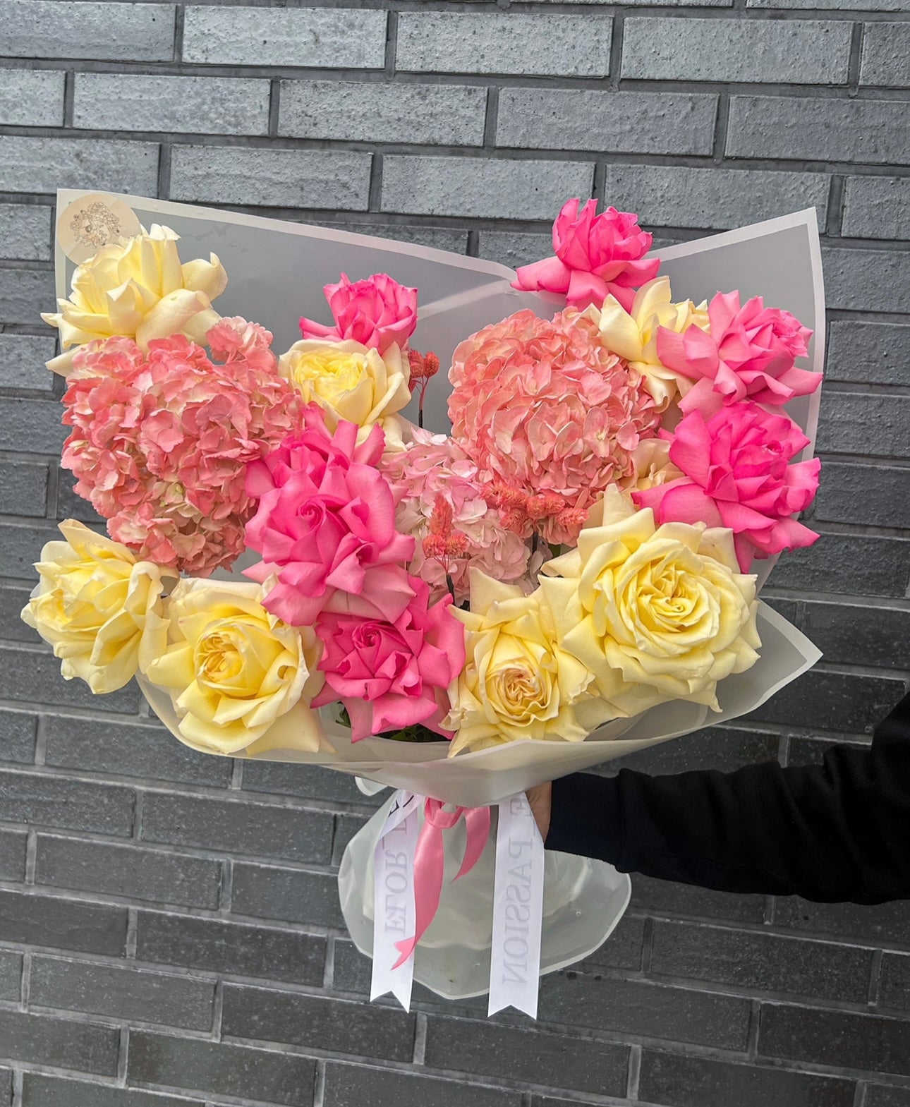 "Pink & Lemon" Bouquet