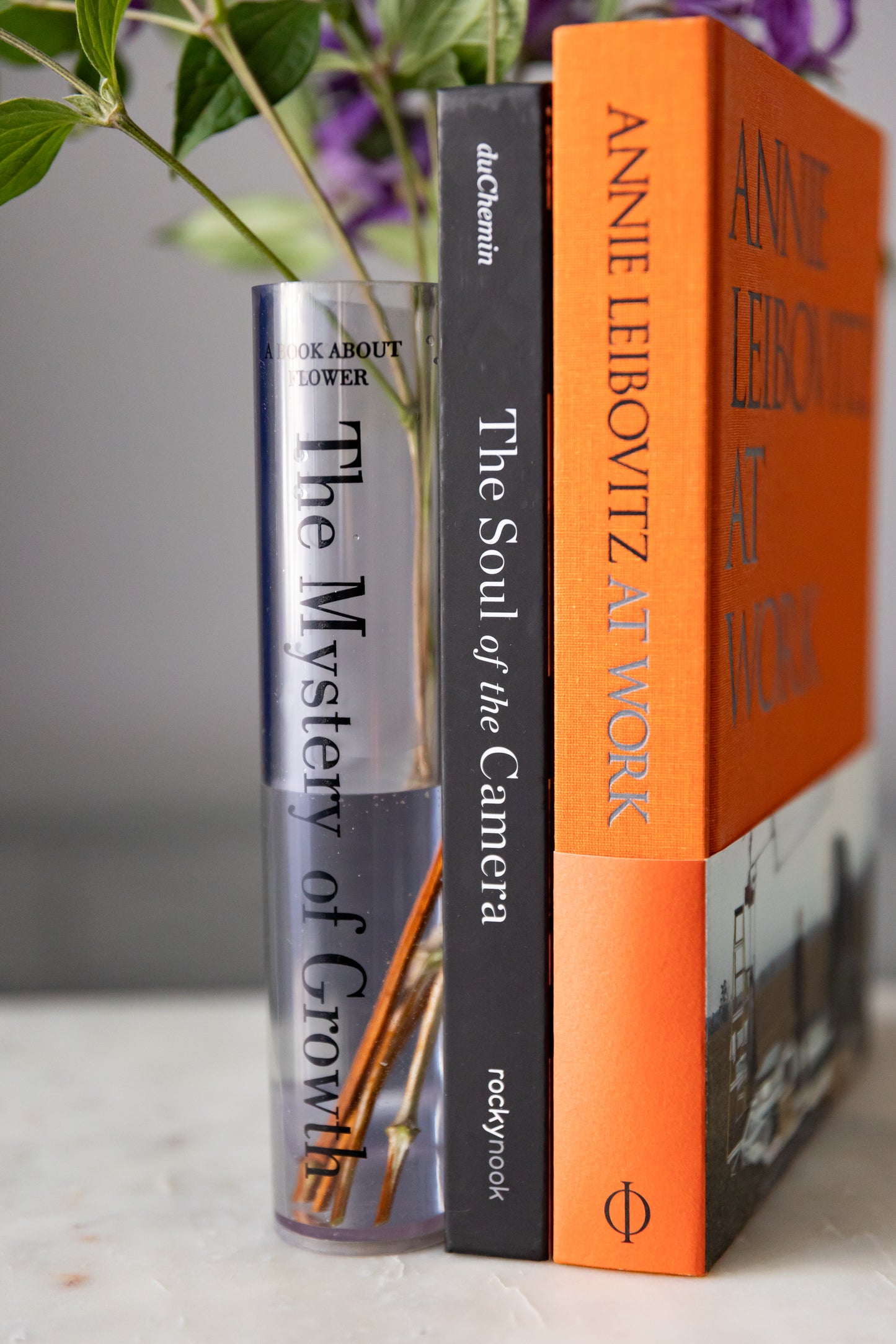 Acrylic Book Vase