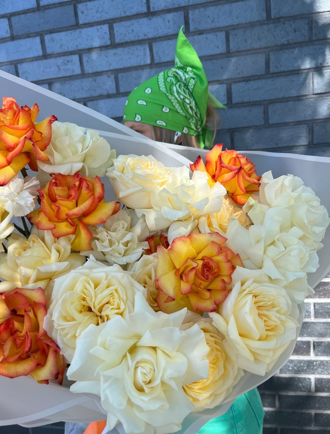 "Orange Garden" Bouquet