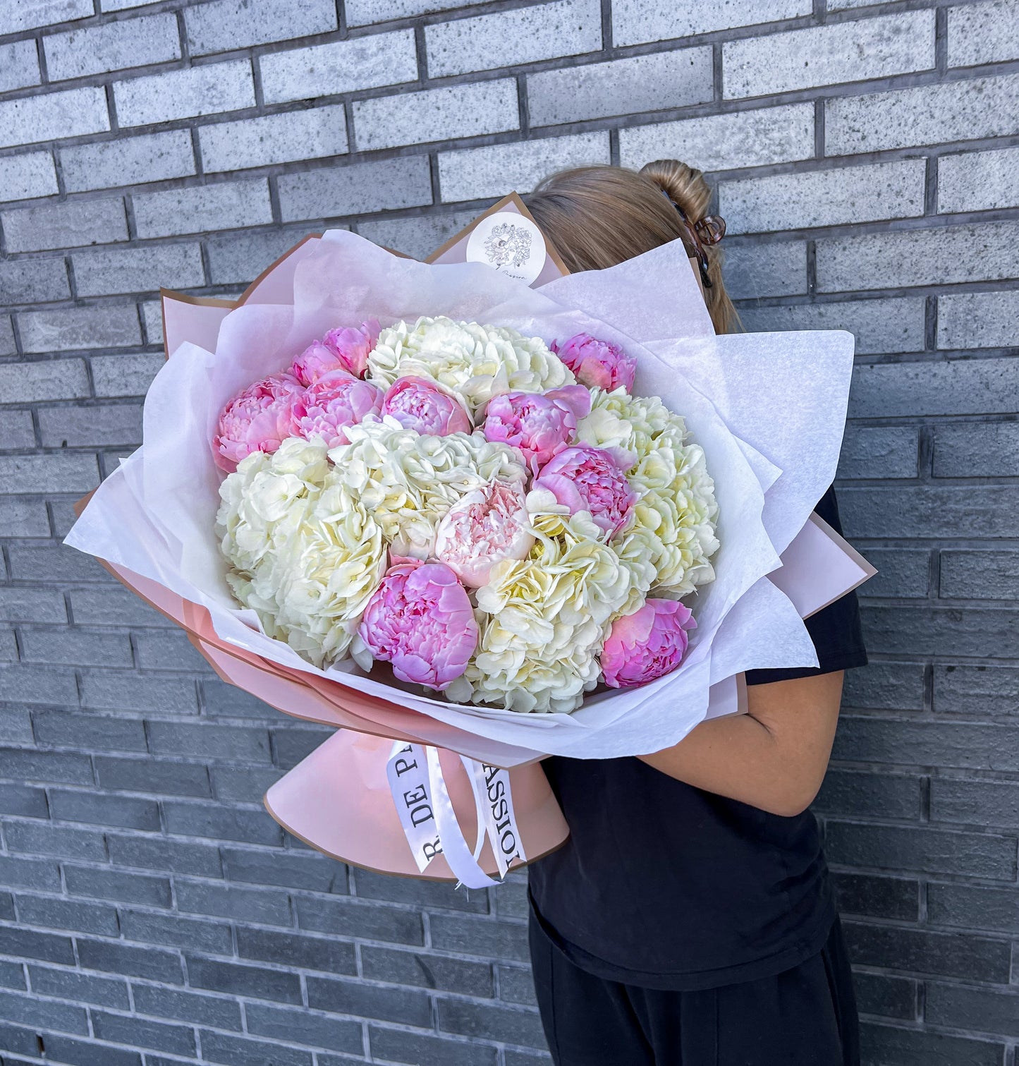 Light Pink Peonies & Hydrangeas