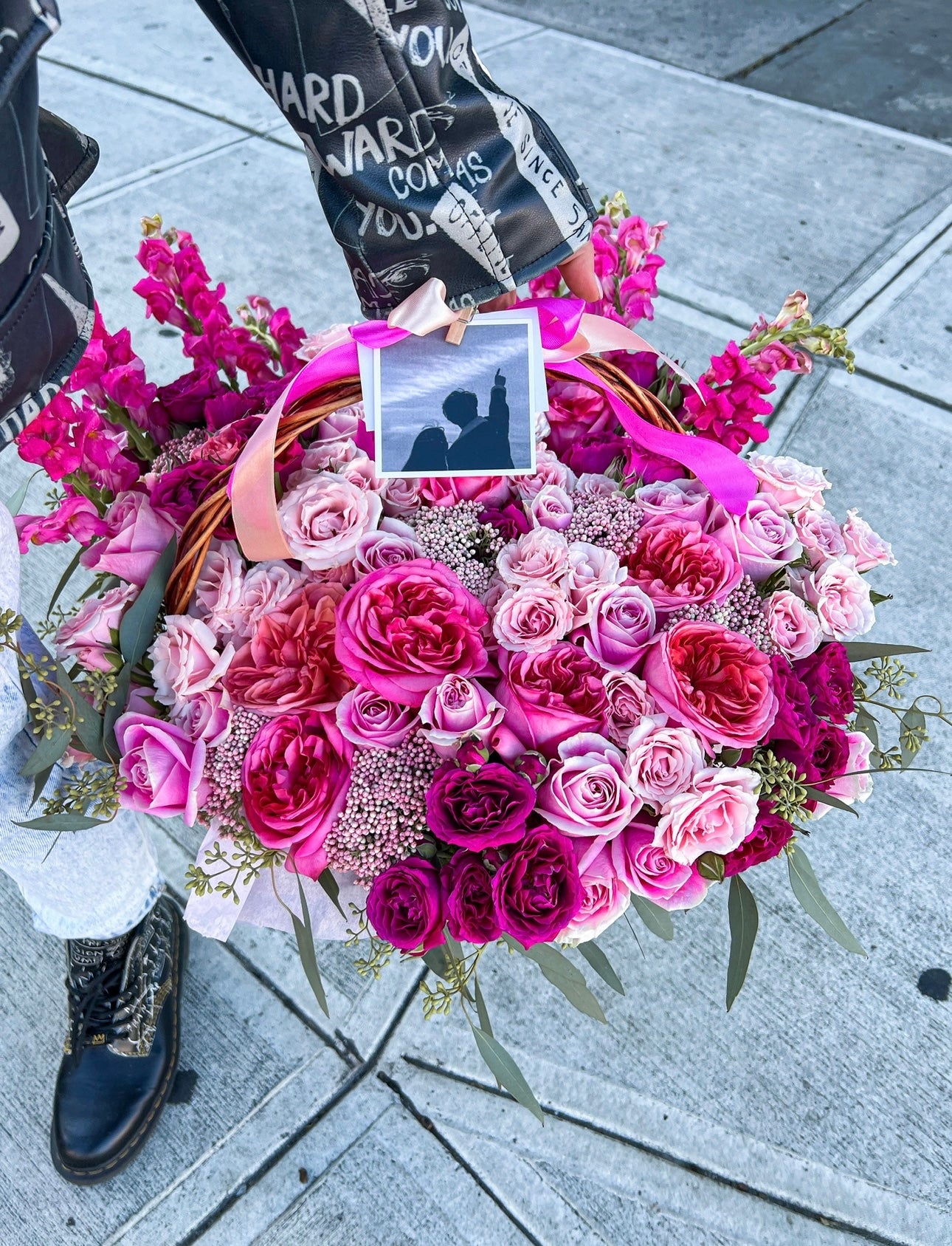 "Simply Pink" Basket