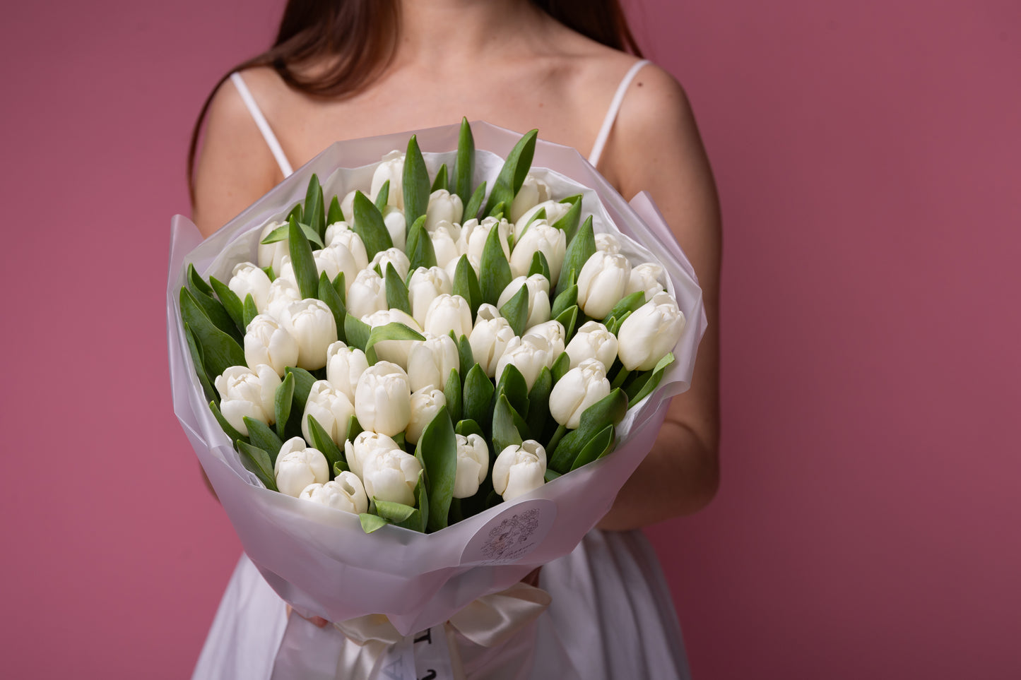 White Tulips Bouquet
