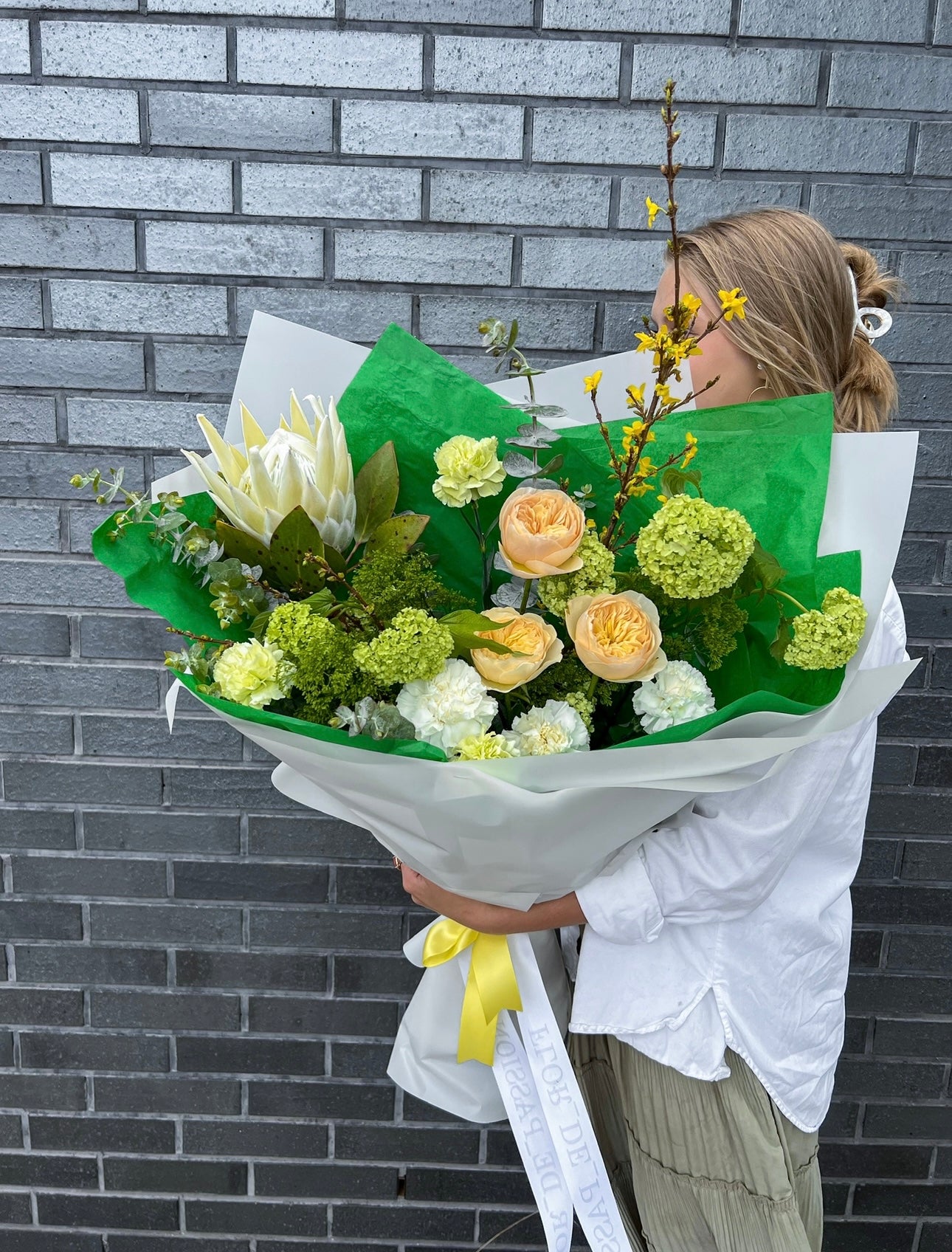 "Ripe Pear" Bouquet