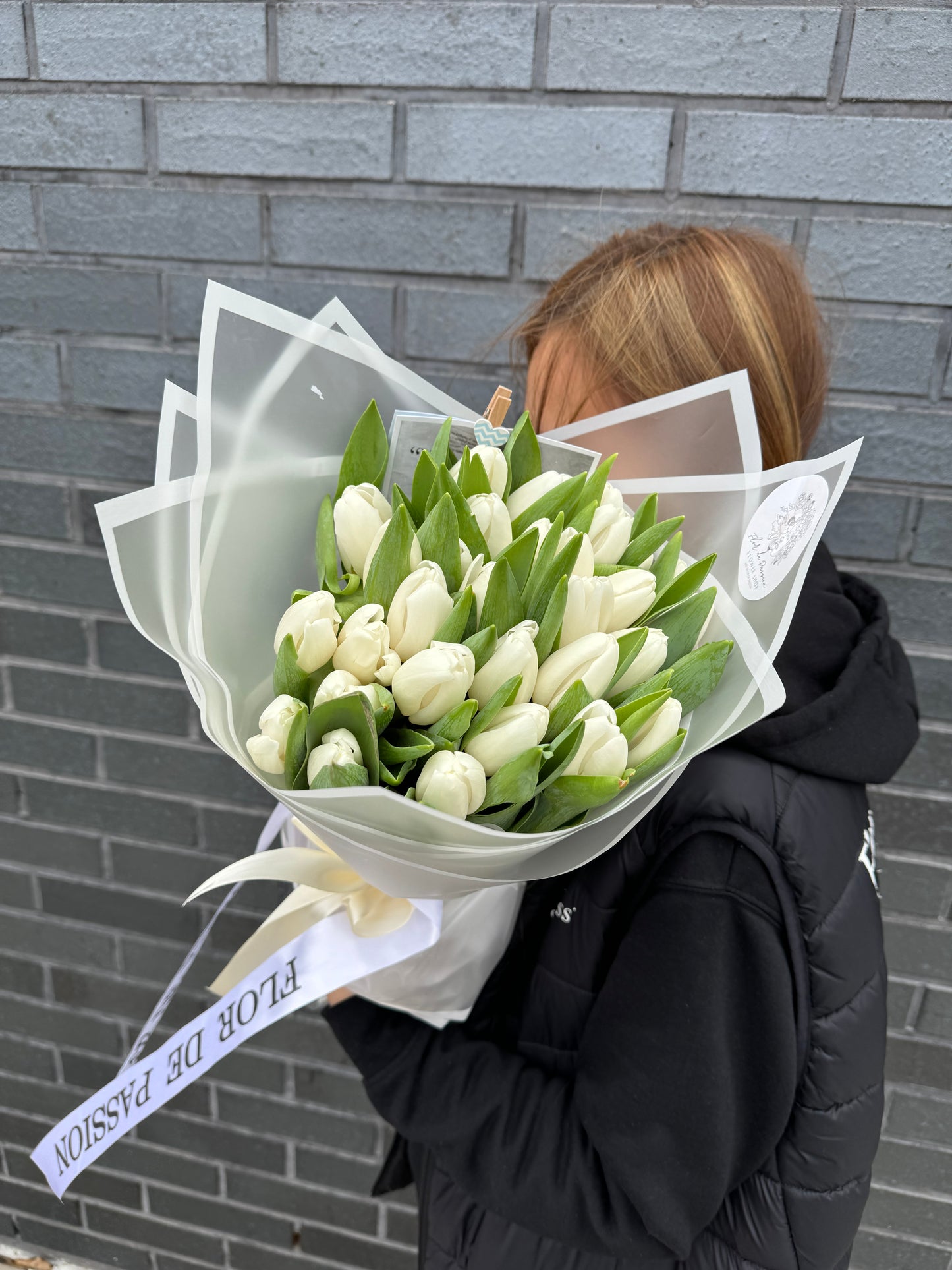 White Tulips Bouquet