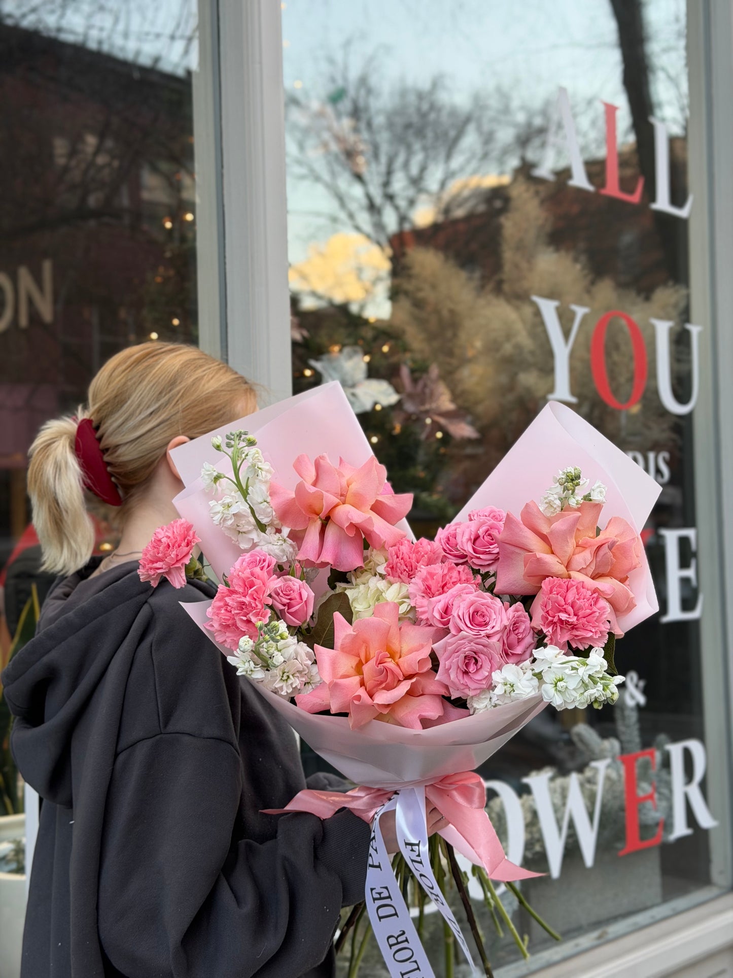 "Strawberry Mouse" Bouquet  (Valentine's Day)