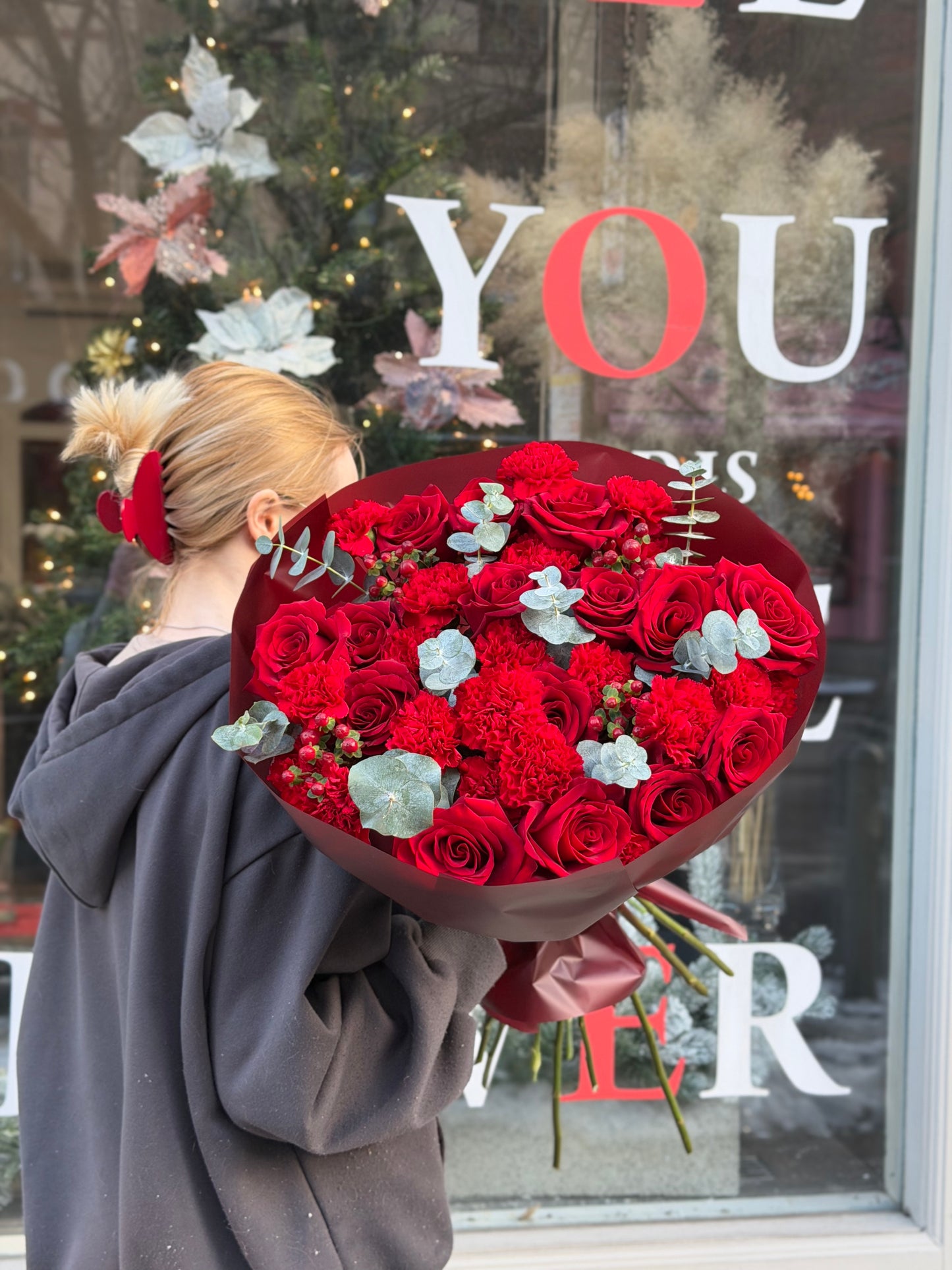 "THE RED” Bouquet (Valentine's Day)