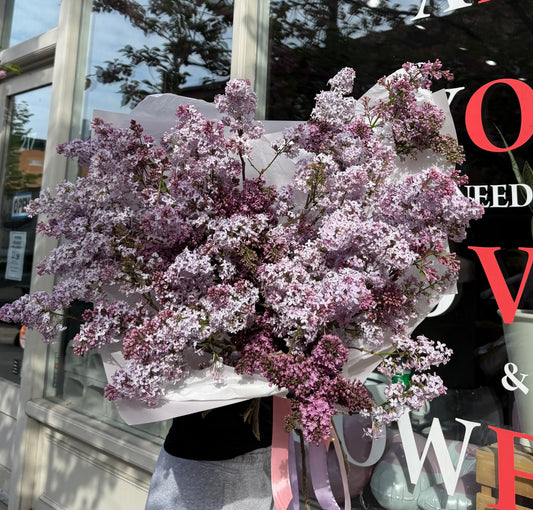 Mono Lilac Bouquet