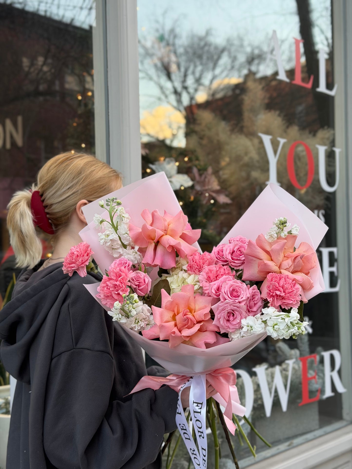 "Strawberry Mouse" Bouquet  (Valentine's Day)