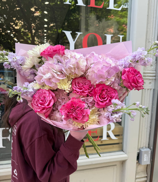 “Raspberry Energy” Bouquet