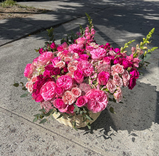 "Simply Pink" Basket