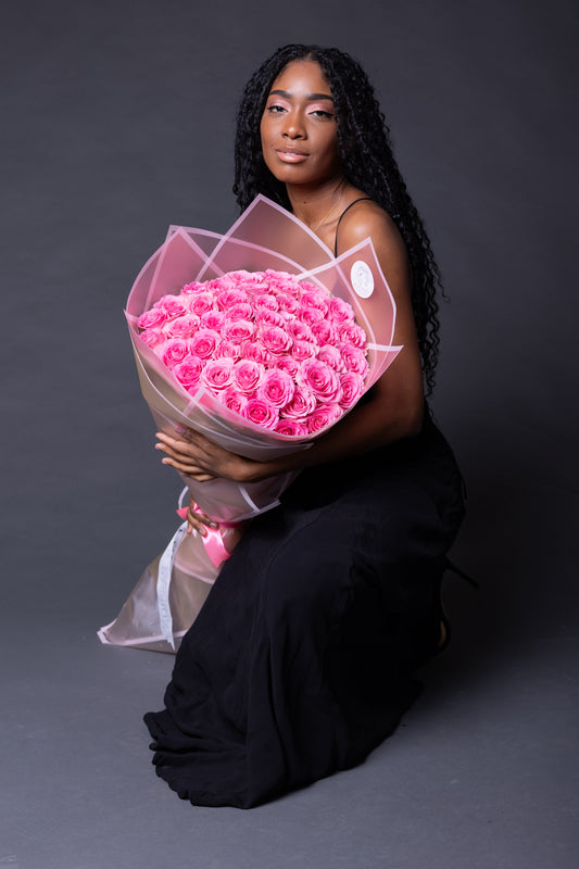 Light Pink Roses Bouquet