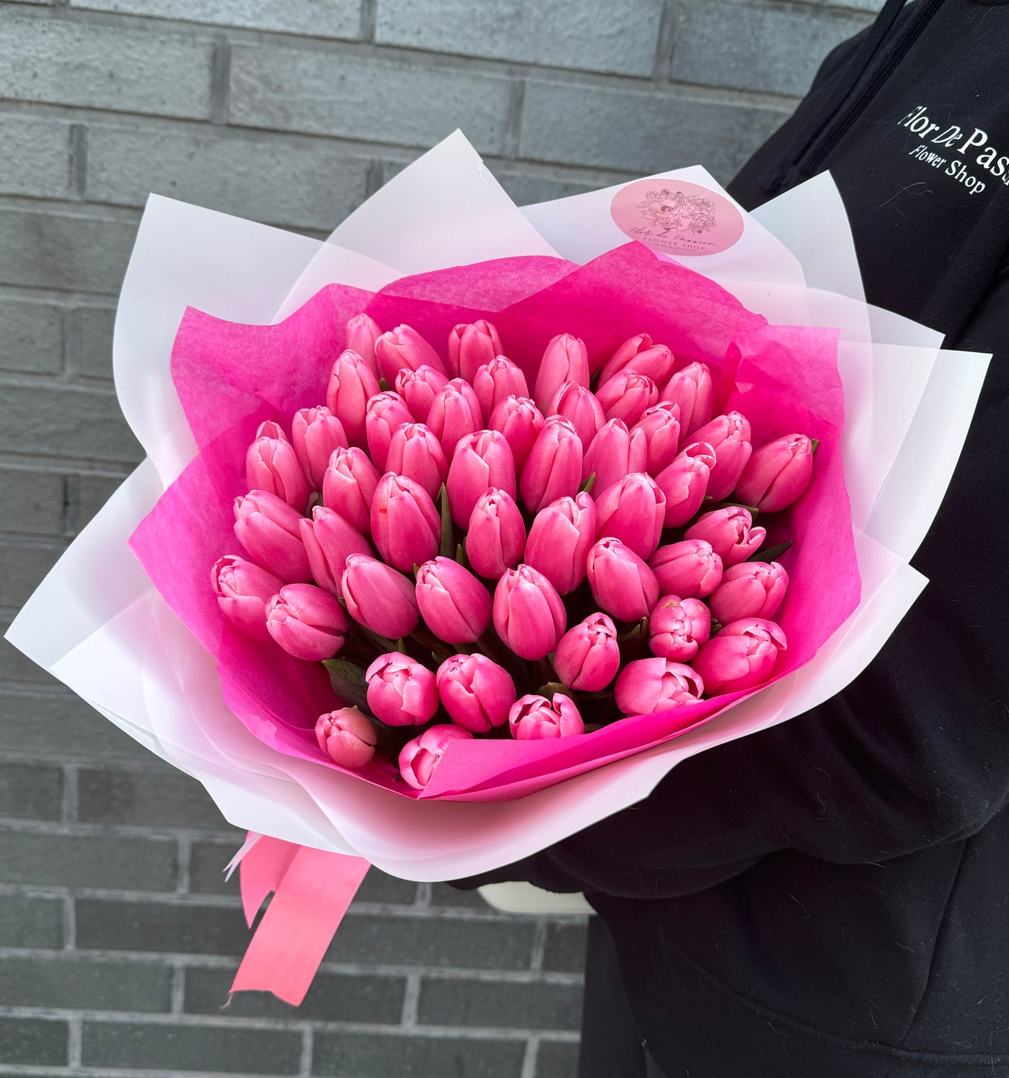 Pink Tulips Bouquet