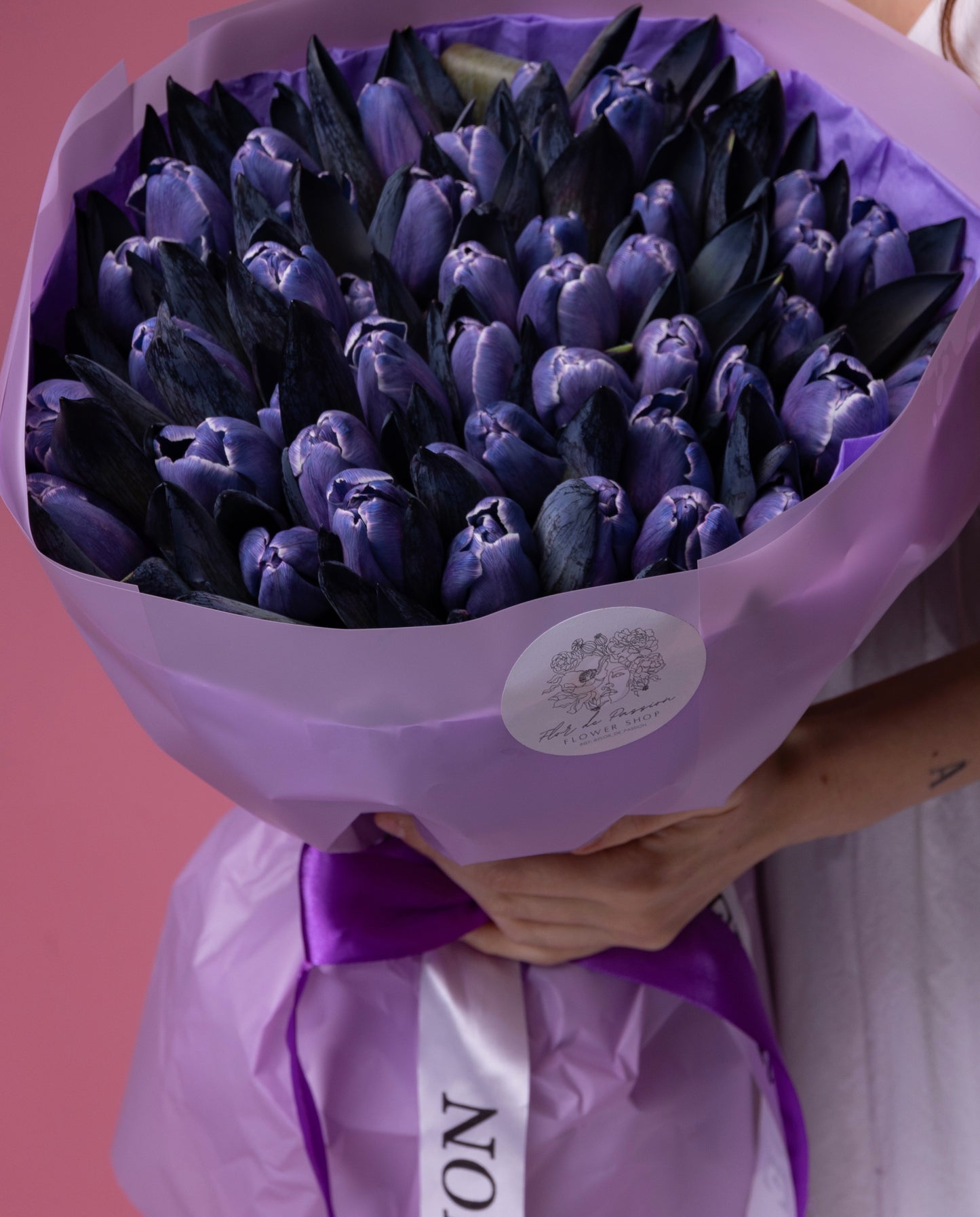 VIP Purple Tulips