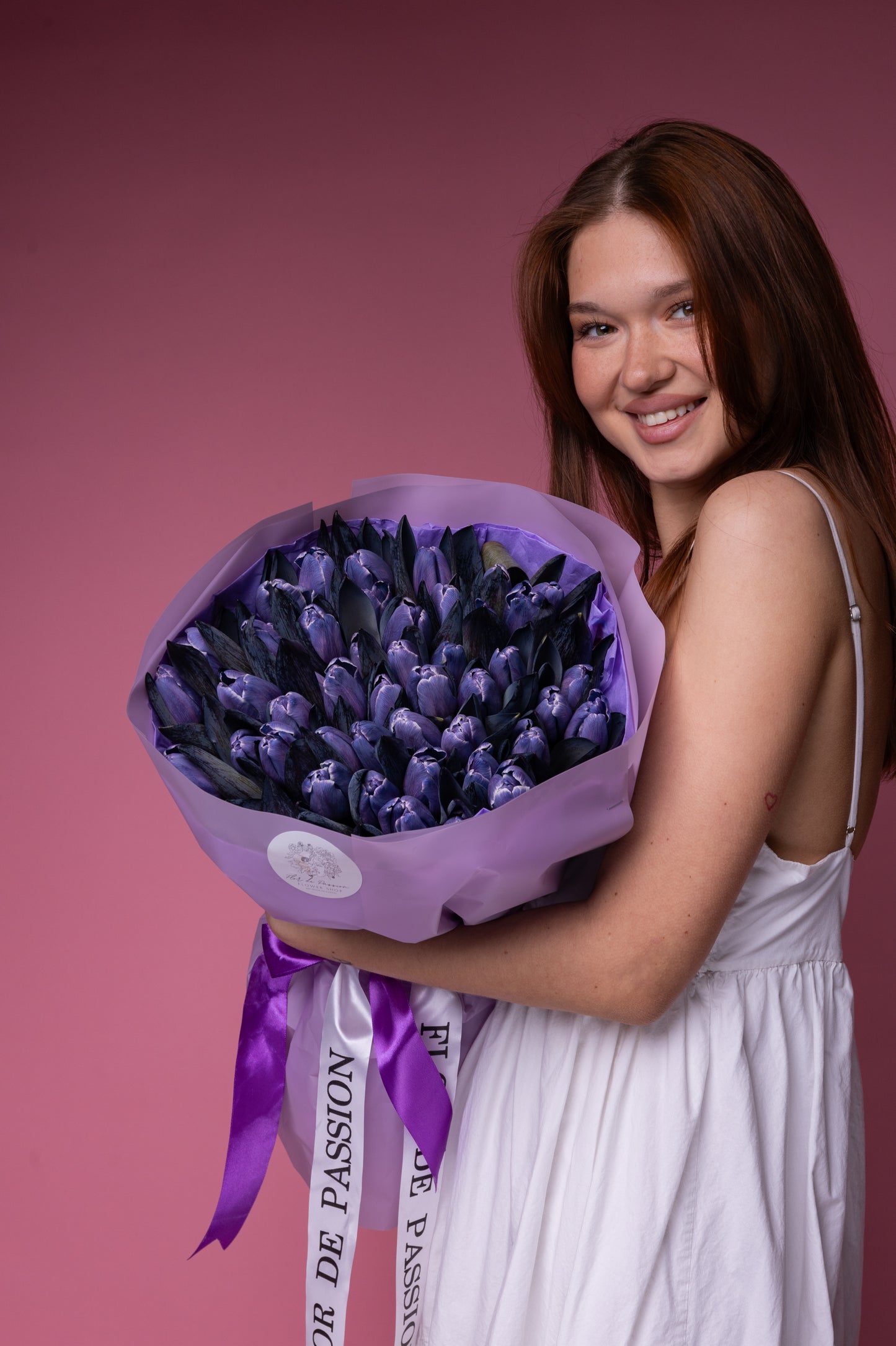 VIP Purple Tulips